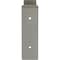 Ekena Millwork Steel Truss Shelf Bracket, Hammered Silver 2"W x 10"D x 7 1/4"H BKTM02X10X07TSHSV - alternate 6